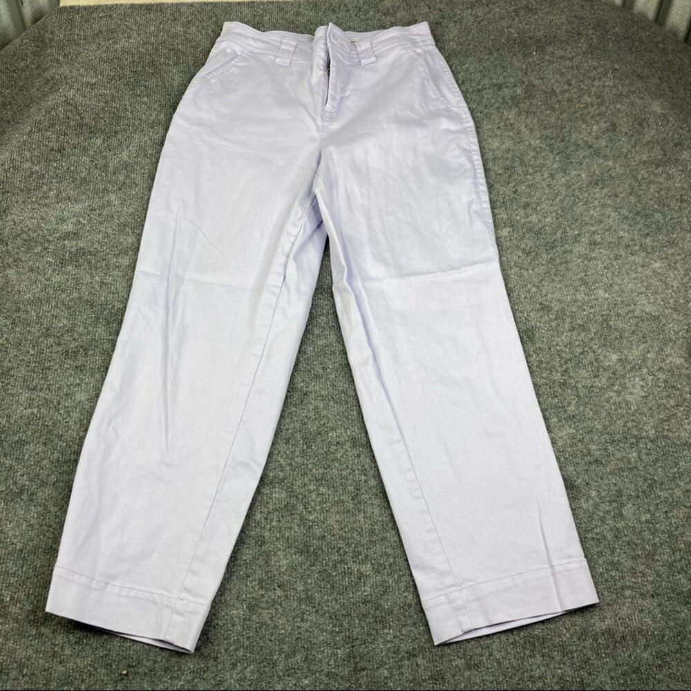 A New Day Jeans Women's Size 4 Lavender Purple Stretch Straight Relaxed y2k‎